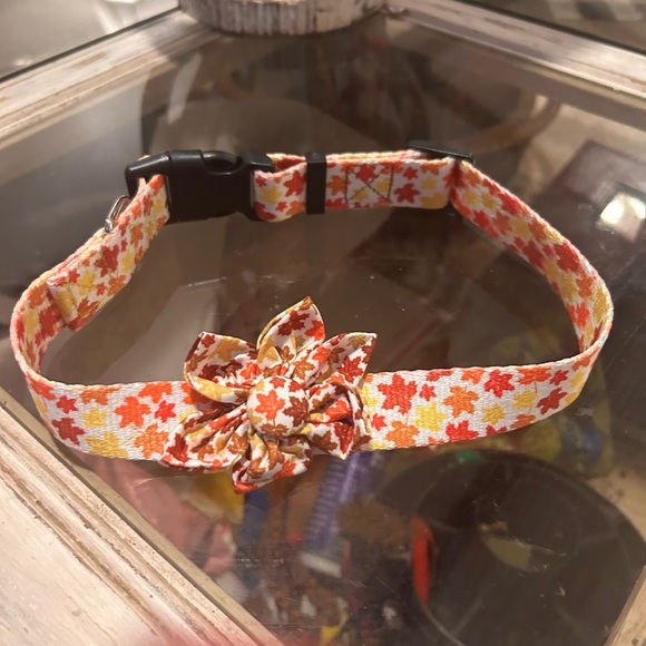 Clearance 3 Holiday Dog Collars Fall Halloween Christmas Adj 16-24” L - Picture 2 of 6